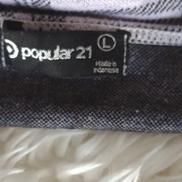 ladies Popular 21 pink plaid dress LW - Picture 3 of 3